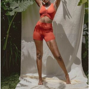 Indigo Luna Moon Shorts - Clay NWT